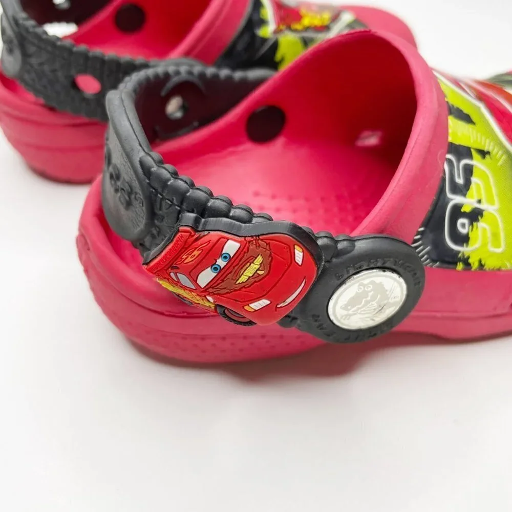 Crocs CC Glow in the Dark Cars Lighting McQueen Cl